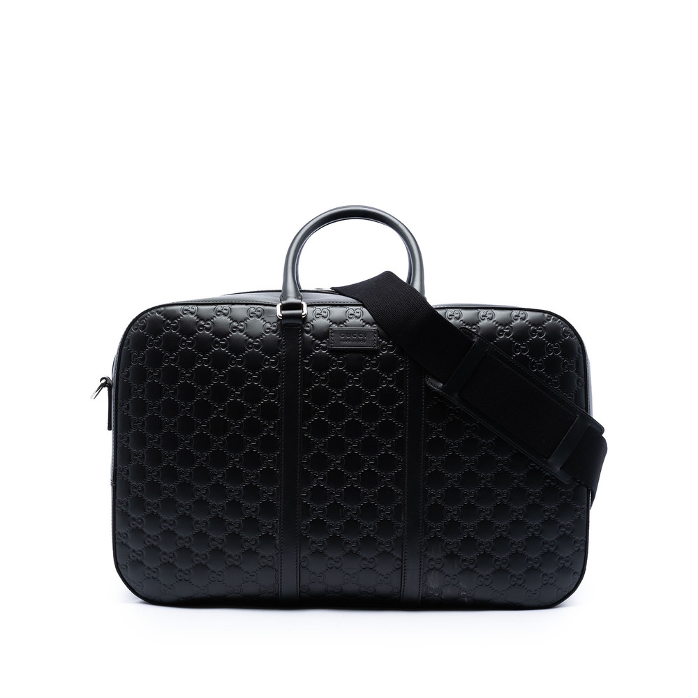 Pre-Loved Gucci Guccissima Duffle Bag